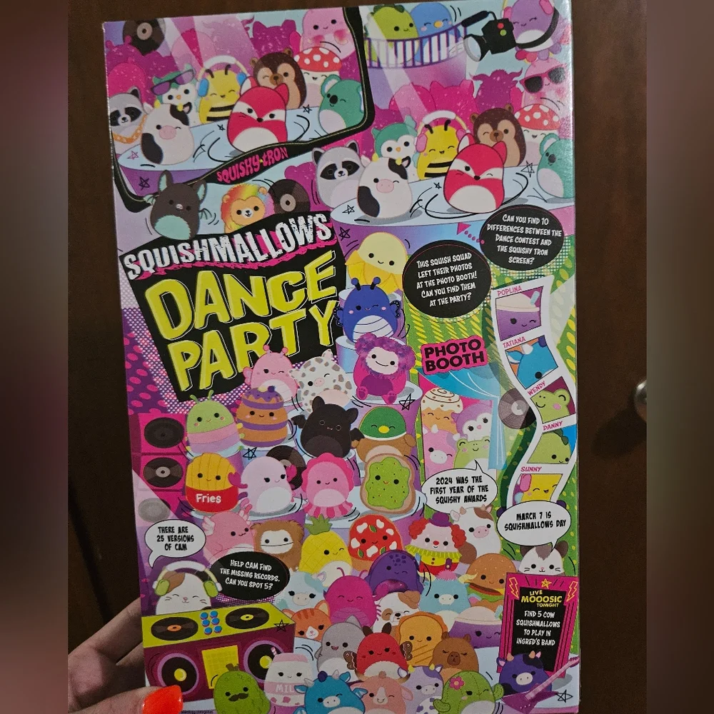 NIB Squishmallows Cereal With Marshmallows Box